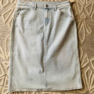 Light Blue Denim Skirt Westbound
